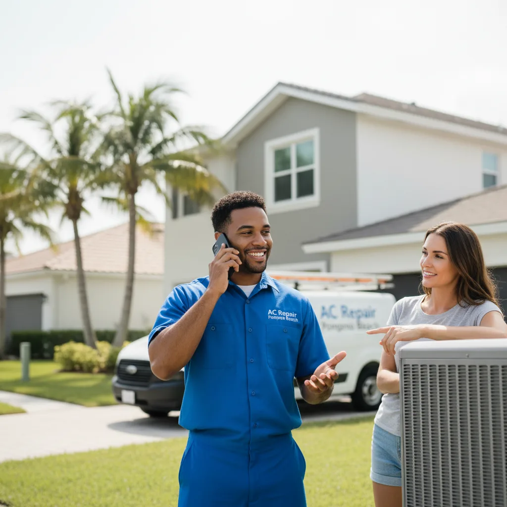 AC Repair Pompano Beach customer support in Godfrey